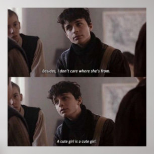 Poster Citation de Gilbert Blythe