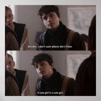 Poster Citation de Gilbert Blythe