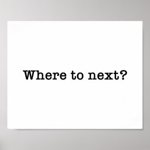 Poster Citation de la prochaine machine à écrire pour voy