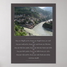 Citation de la sagesse du Mahatma Gandhi