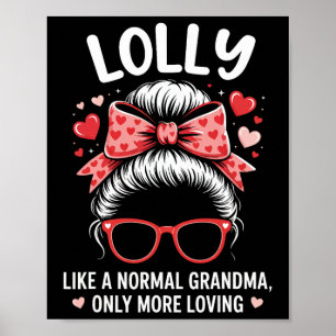 Poster Citation de la Saint-Valentin pour grand-mère aima