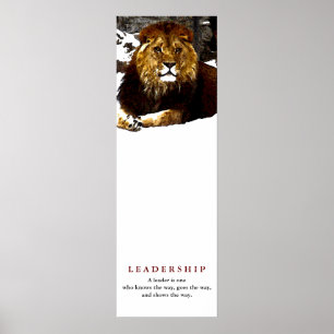 Poster Citation de leadership motivationnel