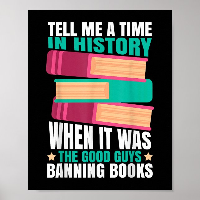 Poster Citation de livres interdits (Devant)