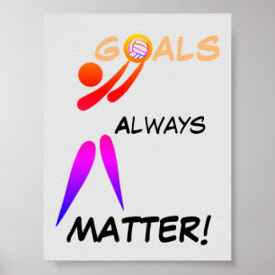 Poster Citation de motivation de net-ball de matière de