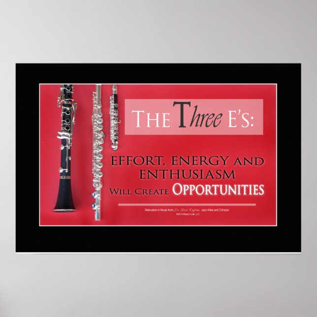 Poster Citation De Musique - Citations De Leadership Moti (Devant)