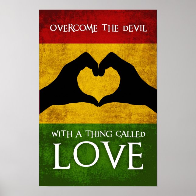 Poster Citation de reggae (Devant)