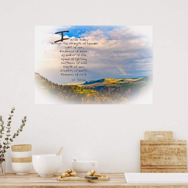 Poster Citation de St Patrick (Cuisine)