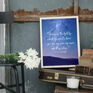 Poster Citation de Stars romantiques Cummings