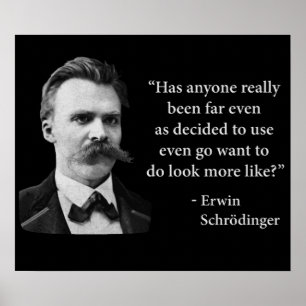 Poster Citation de Troll Friedrich Nietzsche