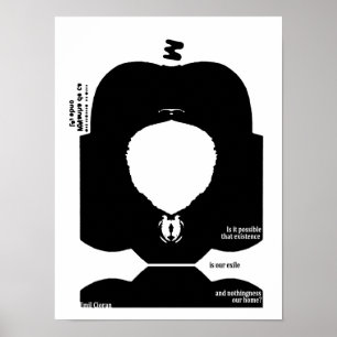 Poster Citation d'Emil Cioran