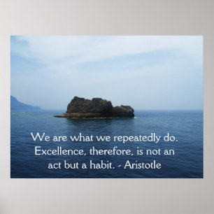 Poster Citation d'excellence Aristote