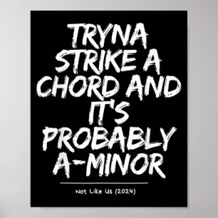 Poster Citation d'humour sarcastique drôle Hommes Femmes