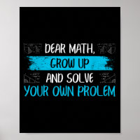 Citation drôle de maths Retour à l'école Filles Ga