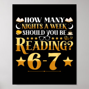 Poster Citation drôle de mème de lecture 6-7 Enseignant B