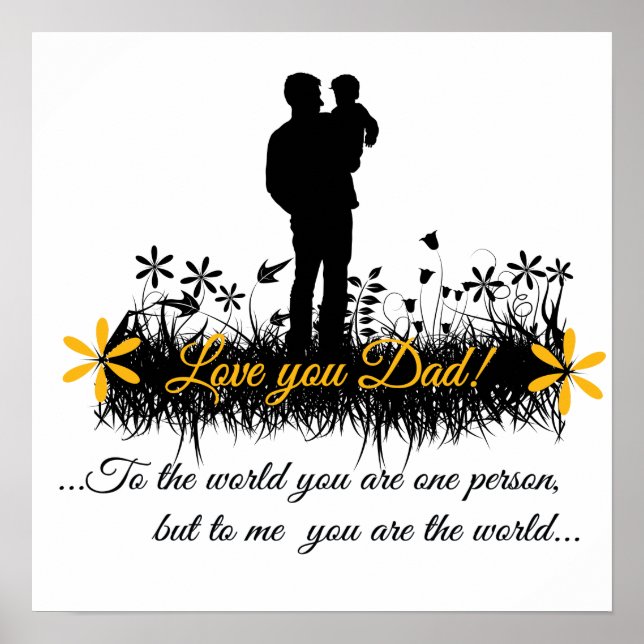 Poster Citation du Père Day (Devant)