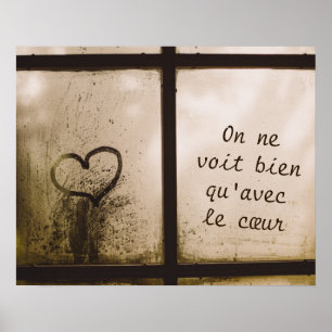 Poster Citation du Petit Prince