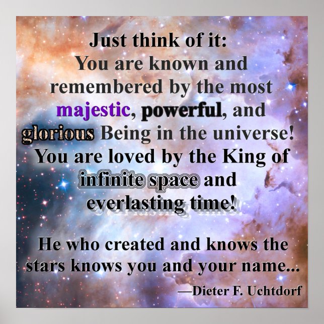 Poster : Citation d'Uchtdorf (Devant)