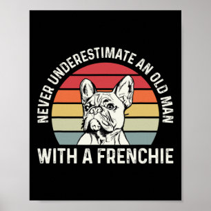 Poster Citation Française De Bulldog Pour Un Propriétaire