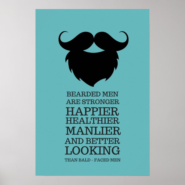 Poster Citation Homme Drôle (Devant)