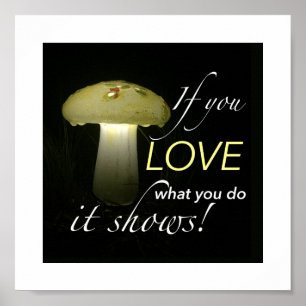 Poster Citation Inspirante de la Vie Typographie Champign