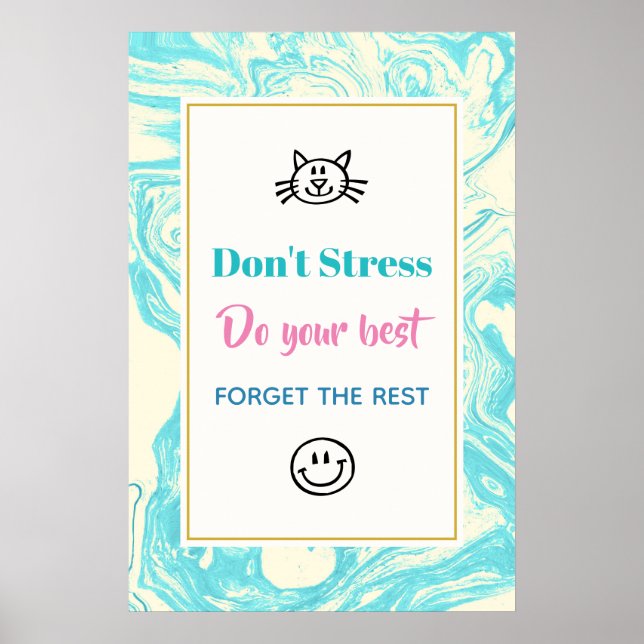 Poster Citation Inspiration Ne pas insister (Devant)