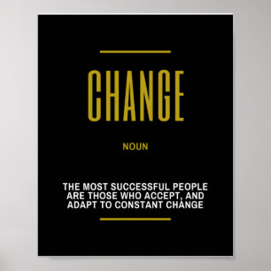 Poster Citation Inspiration Sur Le Changement