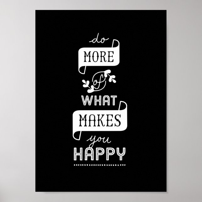 Poster Citation Inspirationnelle Faites Plus Vous  (Devant)