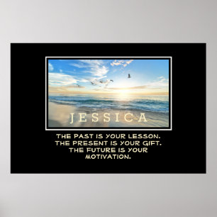 Poster Citation Inspirationnelle personnalisée Motivation