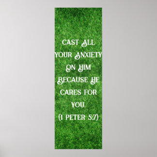 Poster Citation Inspirationnelle Pour L'Anxiété