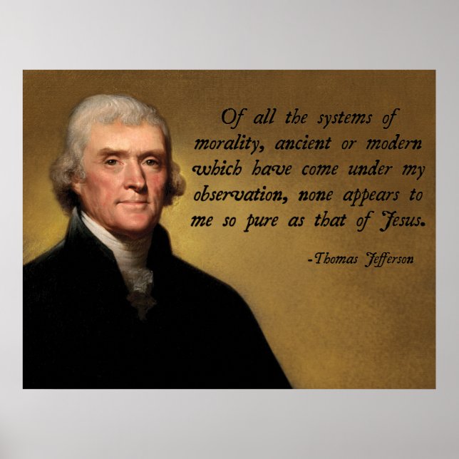Poster Citation Jésus de Jefferson (Devant)
