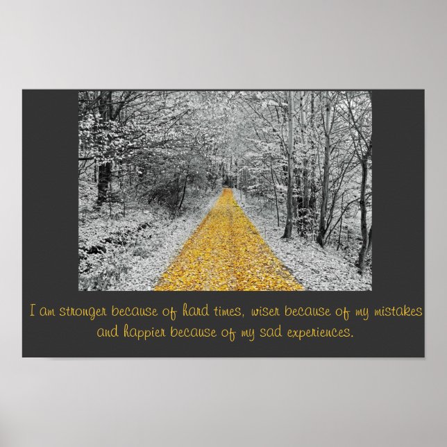 Poster citation motivante (Devant)