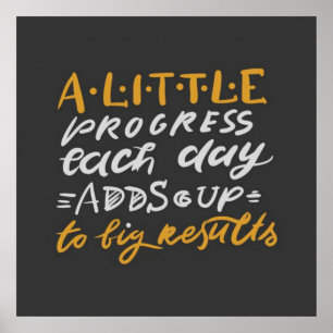 Poster Citation Motivation Gym Workout