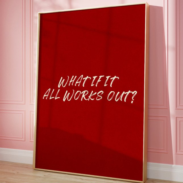 Poster Citation Motivationnelle Affirmation esthétique Mu (Créateur téléchargé)