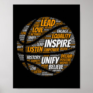 Poster Citation Motivationnelle Basketball Mots Inspirant