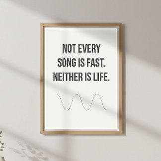 Poster Citation motivationnelle calme