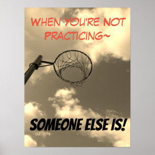 Poster Citation Motivationnelle du joueur de netball