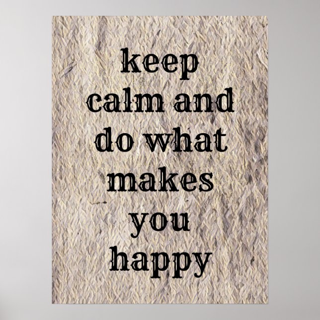 Poster Citation motivationnelle et inspirante (Devant)