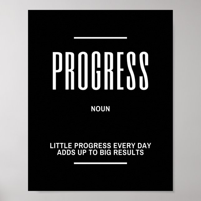 Poster Citation Motivationnelle peu avancée (Devant)