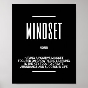 Poster Citation Motivative Sur L'Esprit