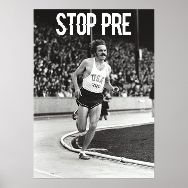 Poster Citation Steve Prefontaine (Devant)