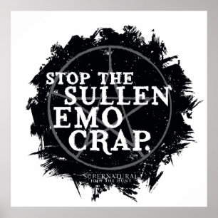 Poster Citation surnaturelle "Emo"