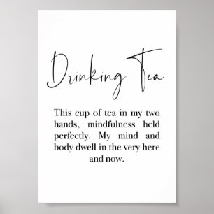 Poster Citation Thé-Thich Nhat Hanh Citation
