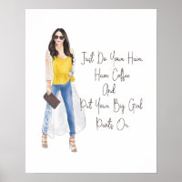 Citation Whimsical "Mettez vos pantalons de filles