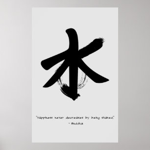 Poster Citation zen : Sagesse et méditation