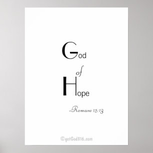 Poster Citations bibliques gotGod316.com Wall Art
