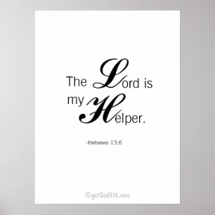 Poster Citations chrétiennes gotGod316.com Wall Art