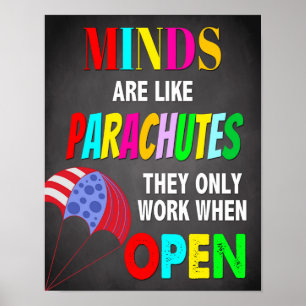 Poster Citations De Classe Inspirationnelle, Décor De Con