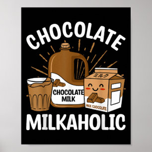 Poster Citations de l'amoureux de l'alimentation au lait