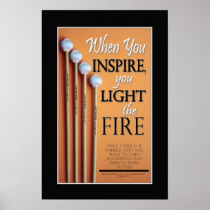 Poster Citations de musique percussion Inspiration
