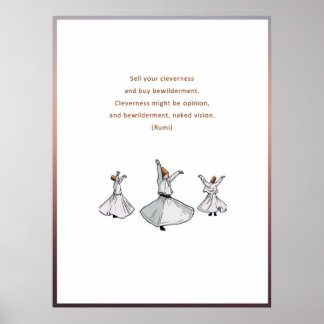 Poster Citations de Rumi